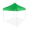 Impact Canopy DS Kit 10 FT x 10 FT  Steel Canopy, 500D Top Green, and Roller Bag 283140005 - alternate 1